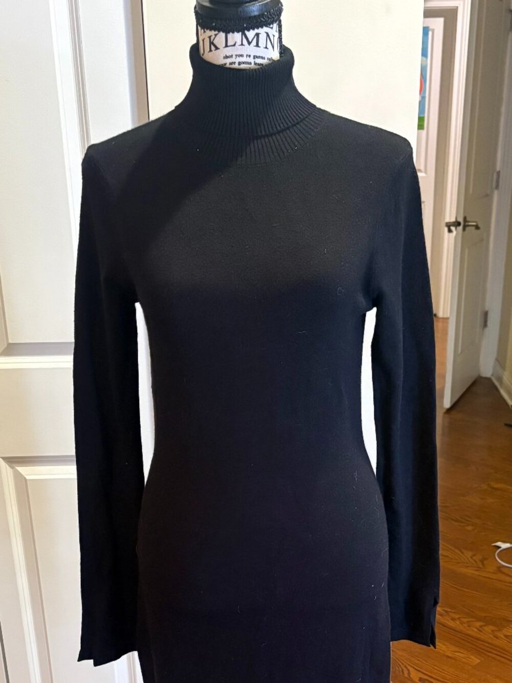soft black knit turtleneck dress in S - Lovers & Friends